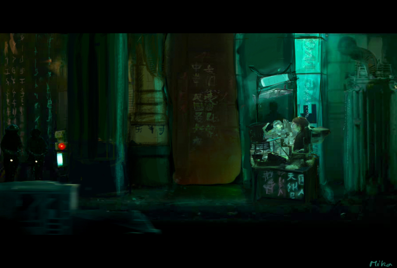Illustration for article titled Dark City, Cool Art: Awesome Neo-Noir and Urban Fantasy Cityscapes